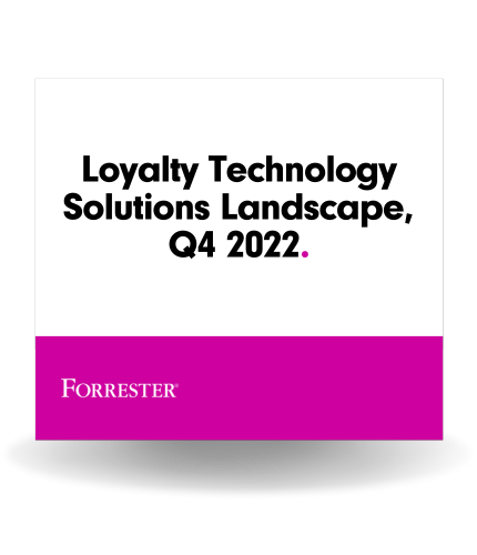 Loyalty technology solutions landscape, Q4 2022 by Forrester